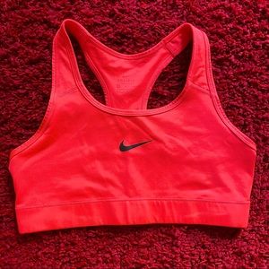 Nike pink medium sports bra — worn once